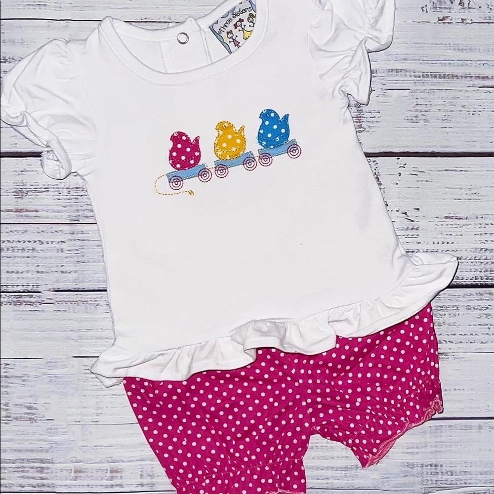 Baby girls Easter outfit.